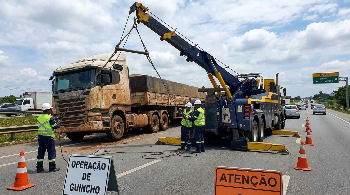 Guincho para Caminhão em Cotia‑SP