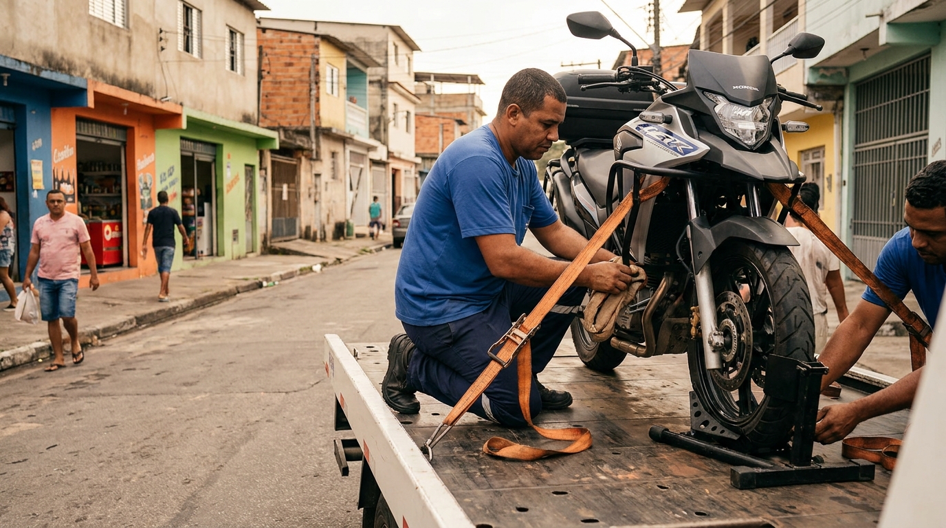 Guincho para Moto perto de mim em Cotia‑SP